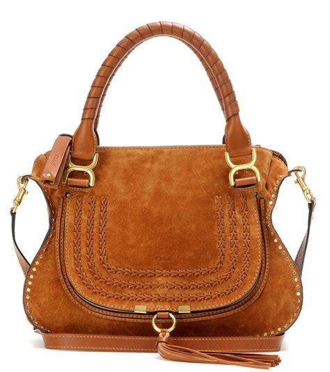 chloe marcie mini handbag|chloe marcie suede.